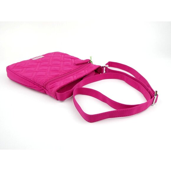 Vera Bradley Fuchsia Petite Double Zip Hipster NWT - Picture 4 of 10